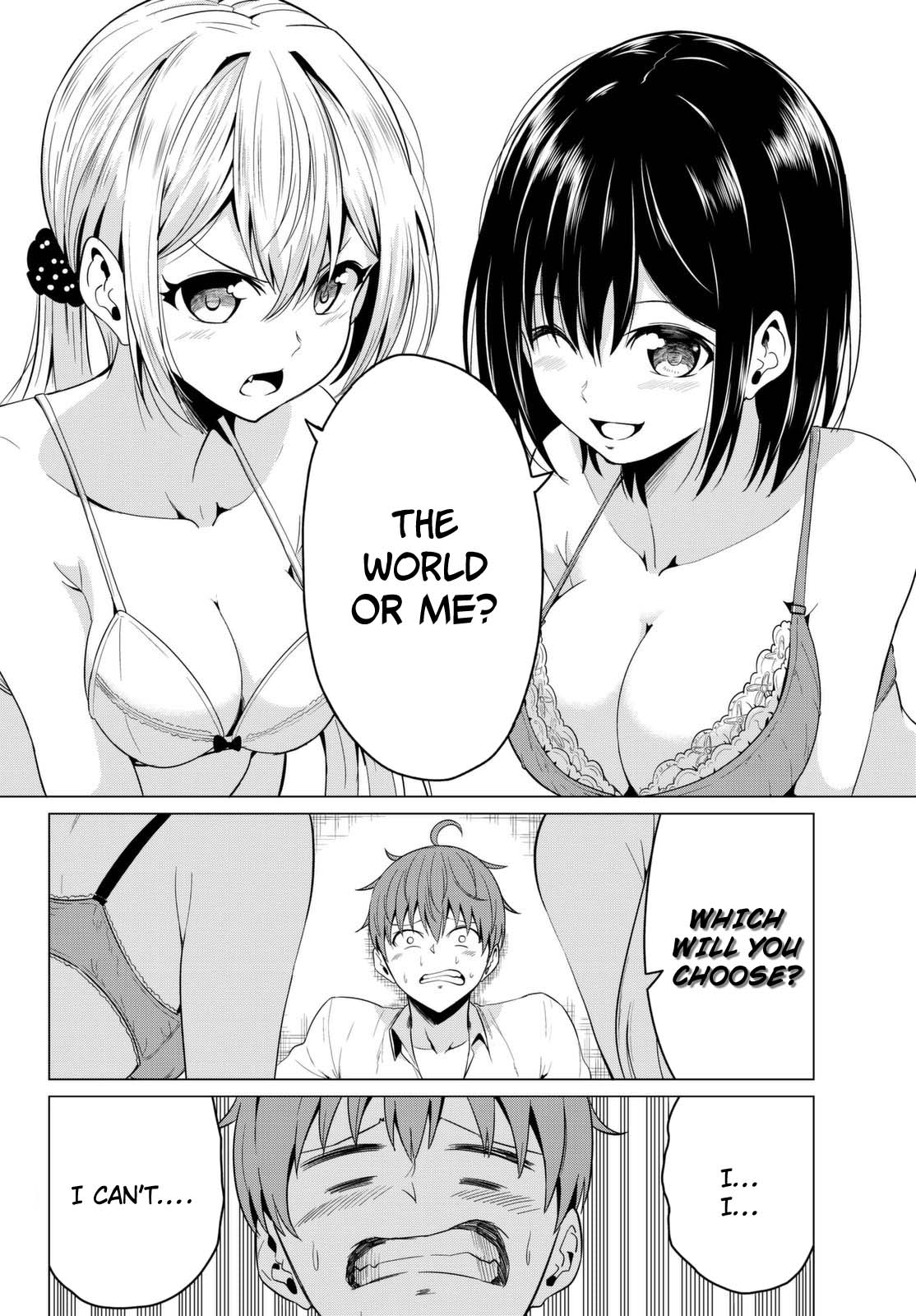 Sekai ka Kanojo ka Erabenai Chapter 6.5 page 10 - Chapter 6.5