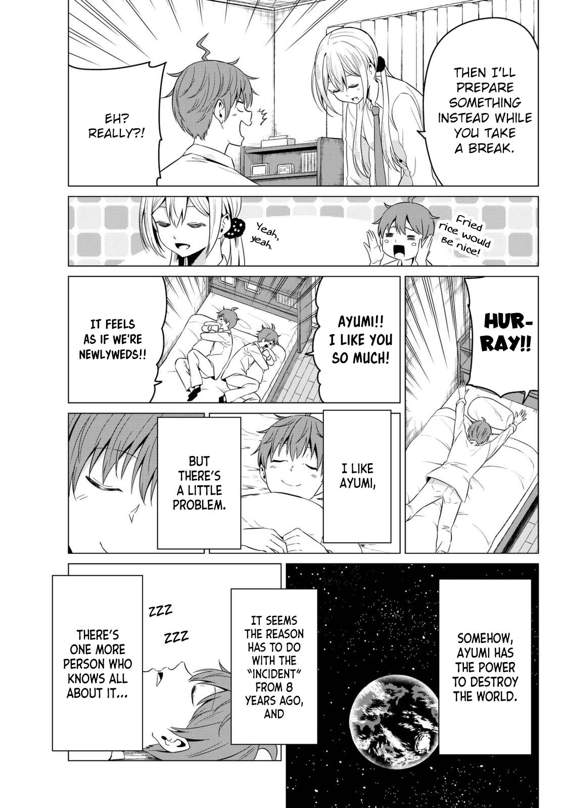 Sekai ka Kanojo ka Erabenai Chapter 6.5 page 3 - Chapter 6.5