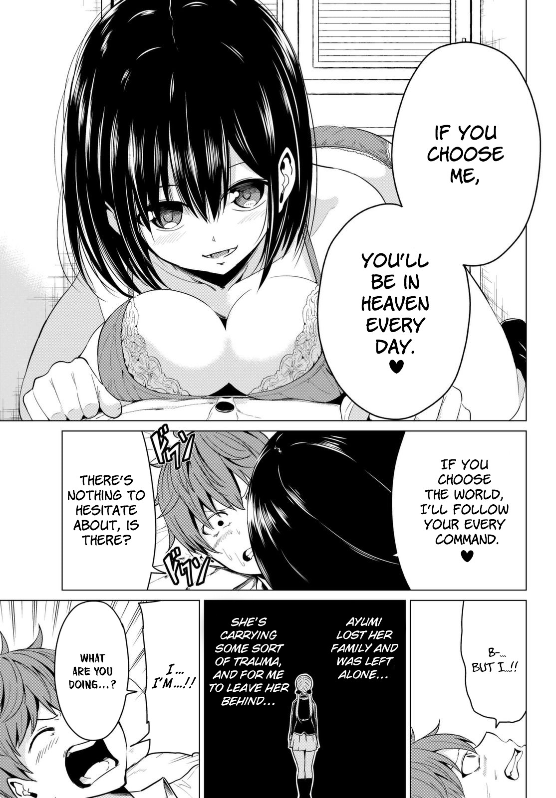 Sekai ka Kanojo ka Erabenai Chapter 6.5 page 7 - Chapter 6.5