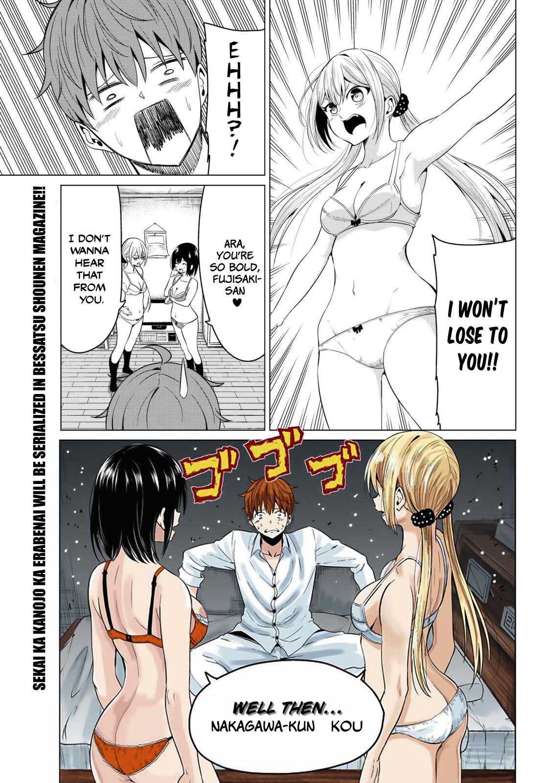 Sekai ka Kanojo ka Erabenai Chapter 6.5 page 9 - Chapter 6.5