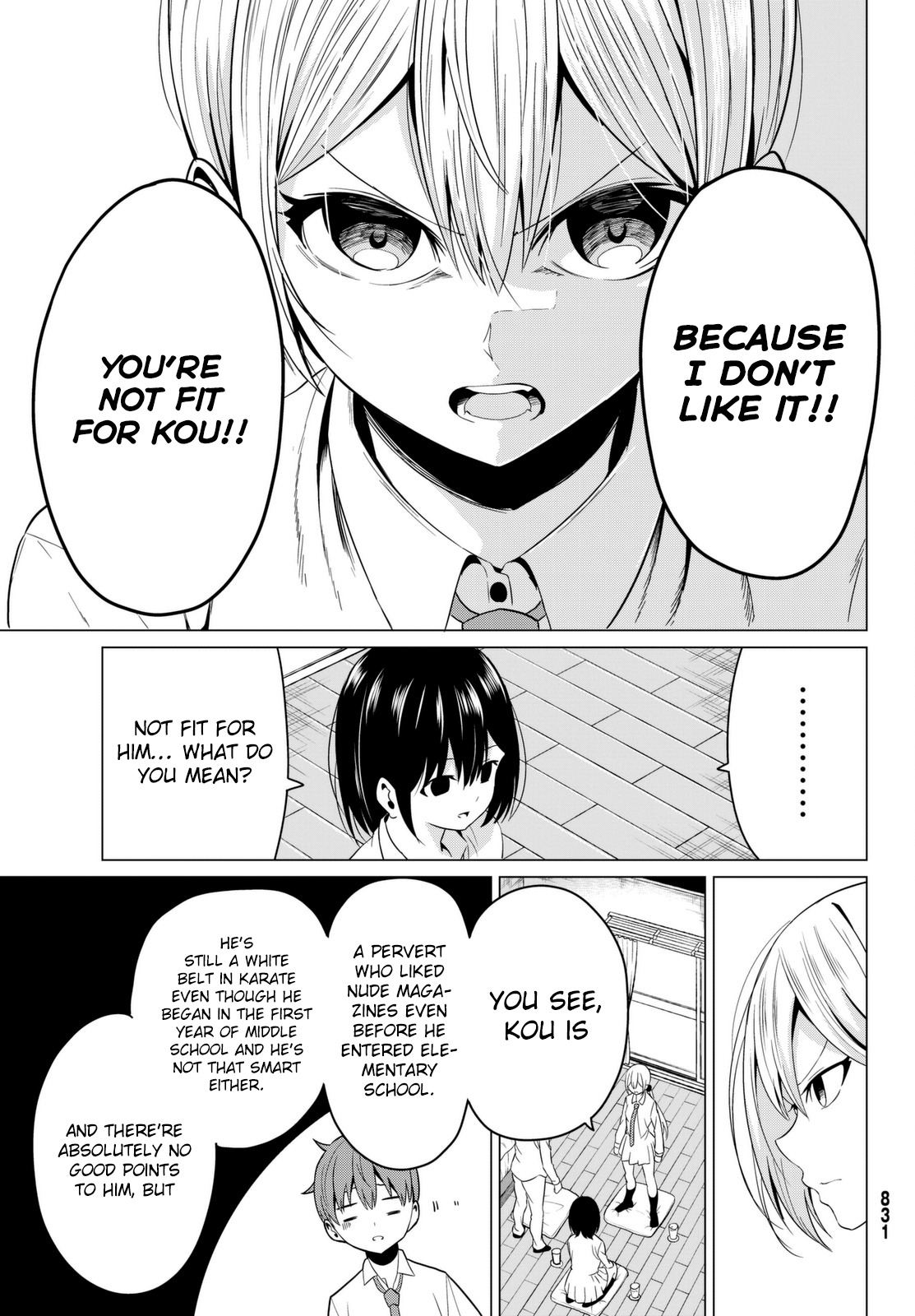 Sekai ka Kanojo ka Erabenai Chapter 6 page 15 - Chapter 6