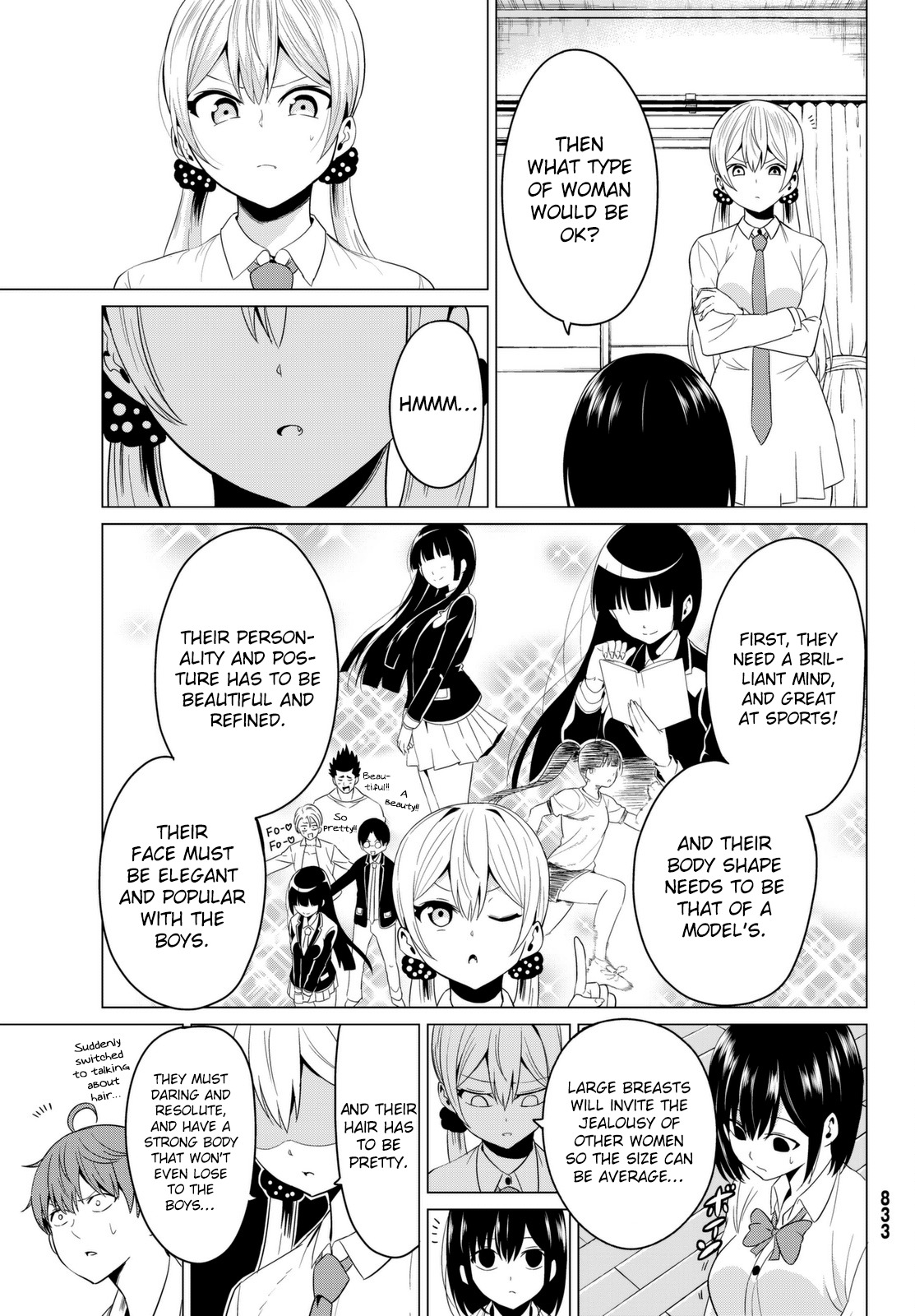 Sekai ka Kanojo ka Erabenai Chapter 6 page 17 - Chapter 6