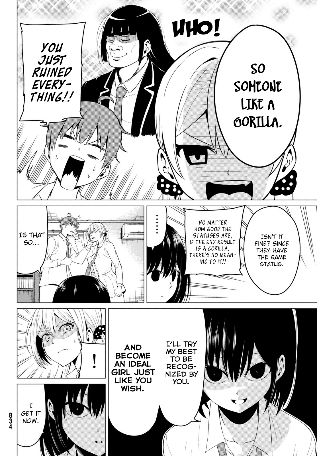 Sekai ka Kanojo ka Erabenai Chapter 6 page 18 - Chapter 6