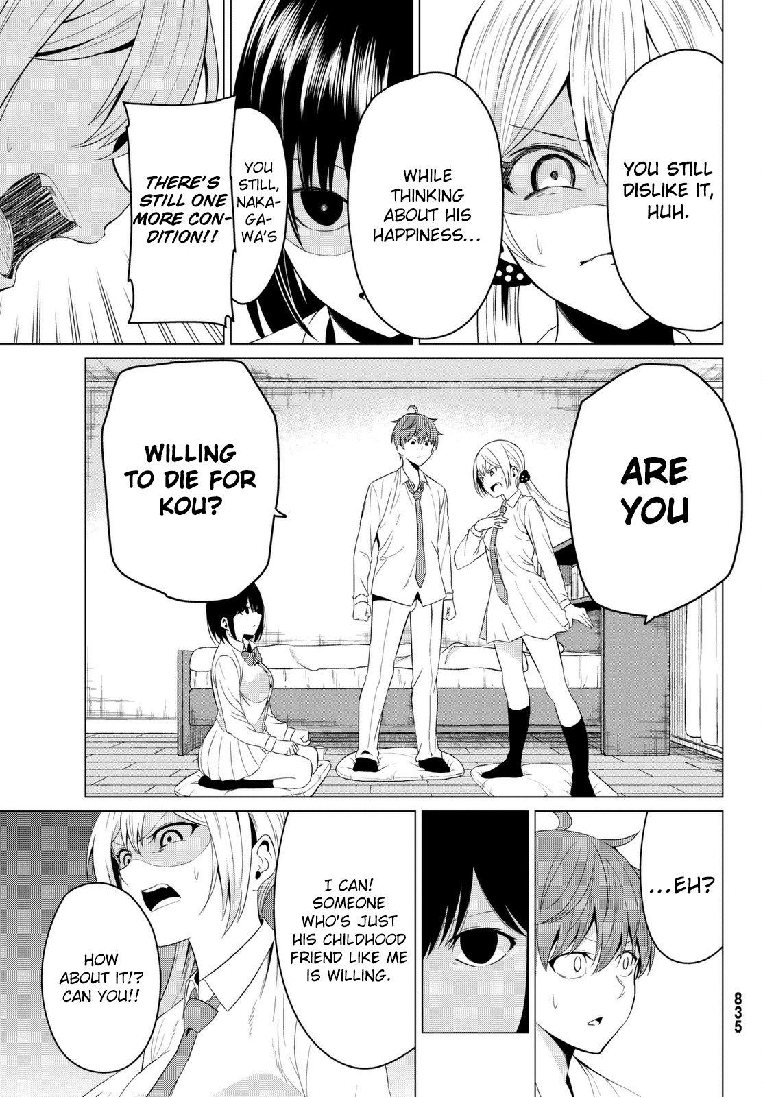 Sekai ka Kanojo ka Erabenai Chapter 6 page 19 - Chapter 6