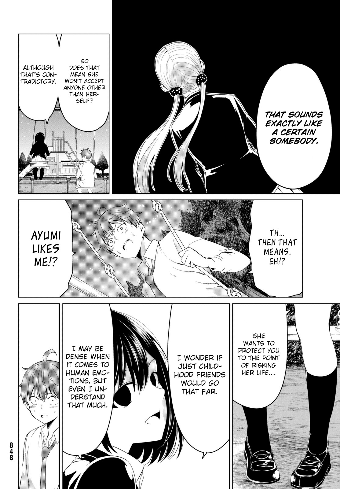 Sekai ka Kanojo ka Erabenai Chapter 6 page 32 - Chapter 6