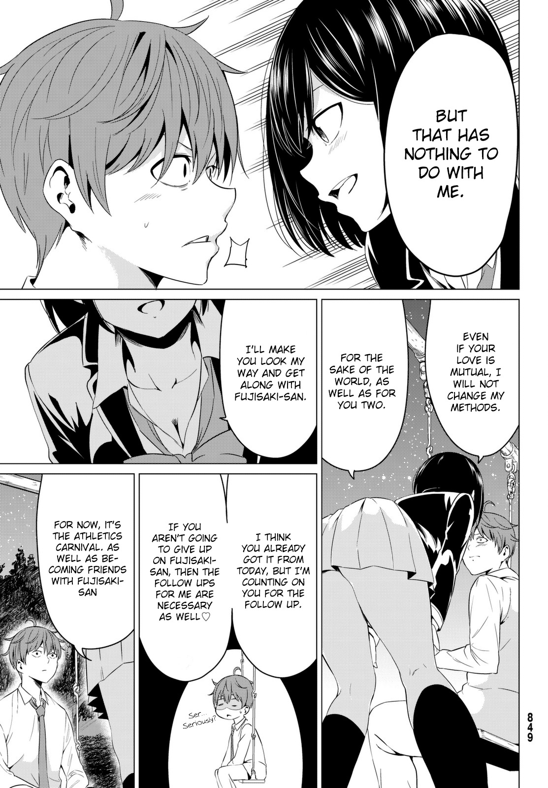 Sekai ka Kanojo ka Erabenai Chapter 6 page 33 - Chapter 6
