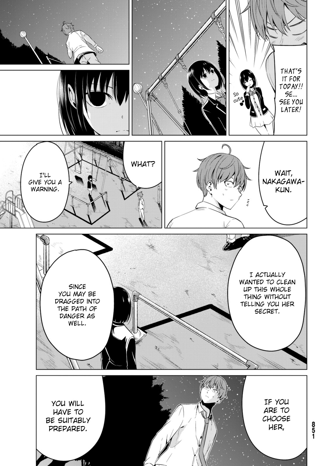 Sekai ka Kanojo ka Erabenai Chapter 6 page 35 - Chapter 6
