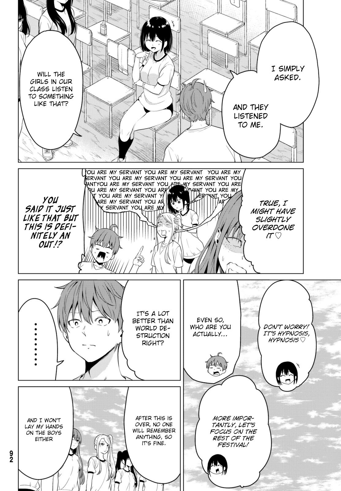 Sekai ka Kanojo ka Erabenai Chapter 7 page 32 - Chapter 7