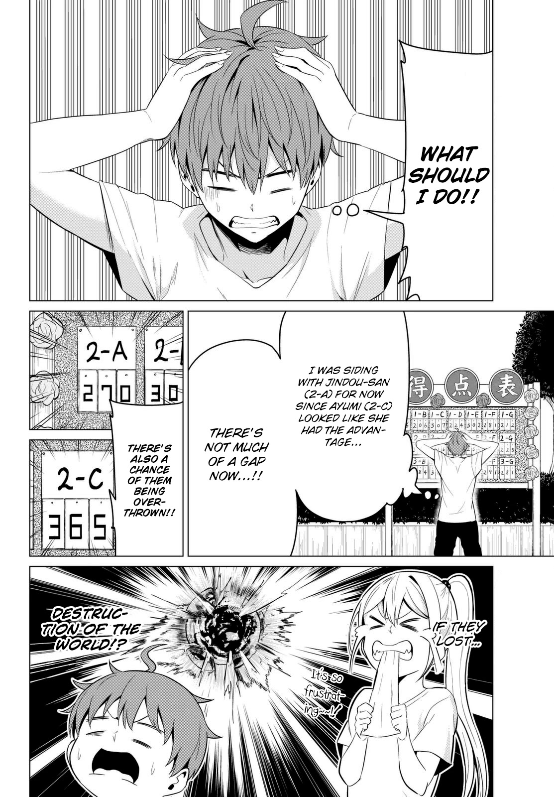 Sekai ka Kanojo ka Erabenai Chapter 8 page 6 - Chapter 8