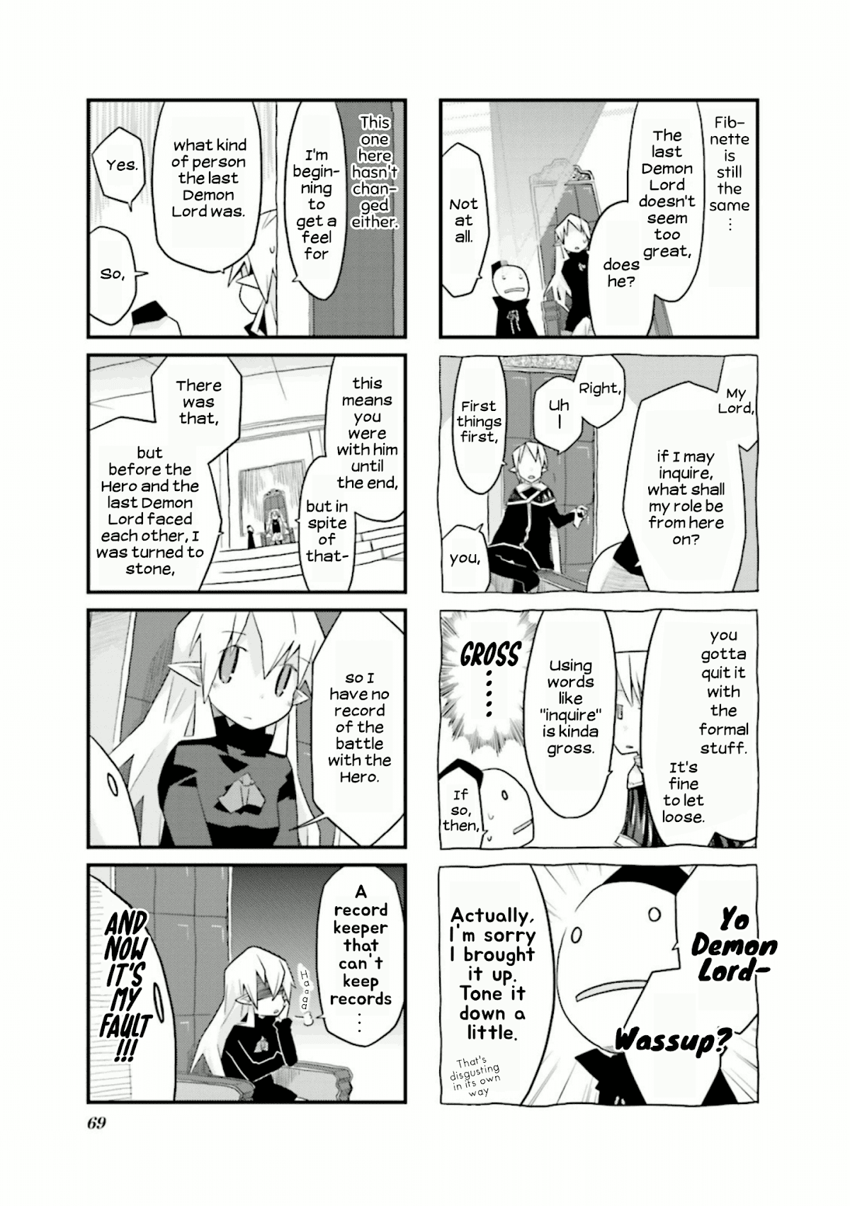 Sekai Maou Chapter 34 page 5 - Chapter 34: I'd Rather Have No Food Than No Demon Lord
