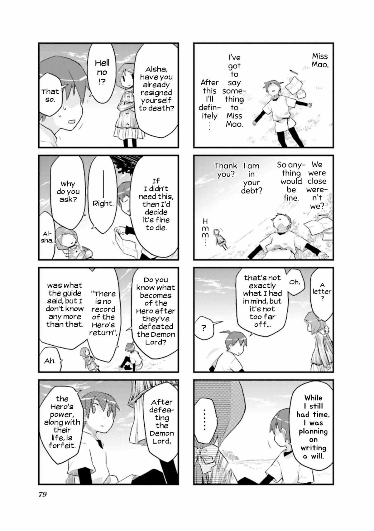 Sekai Maou Chapter 35 page 7 - Chapter 35: Is This The Life Of The Hero?