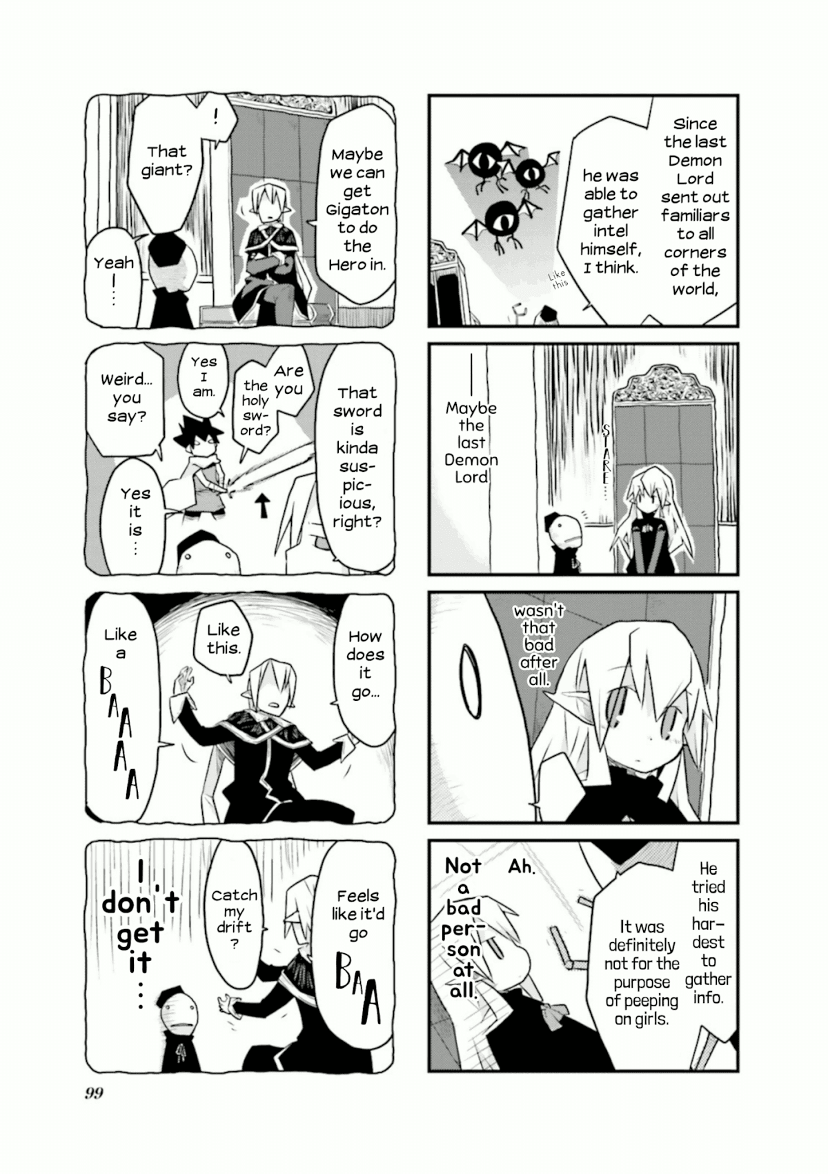 Sekai Maou Chapter 38 page 3 - Chapter 38: He Didn't Have Any Friends, Did He?