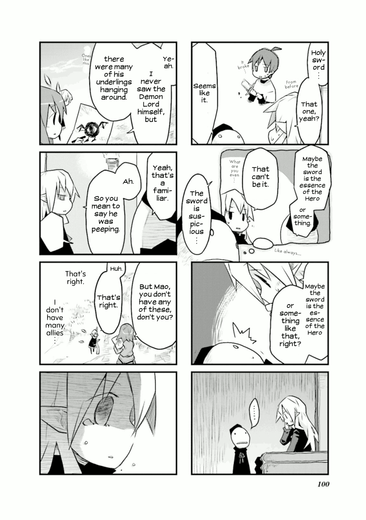 Sekai Maou Chapter 38 page 4 - Chapter 38: He Didn't Have Any Friends, Did He?
