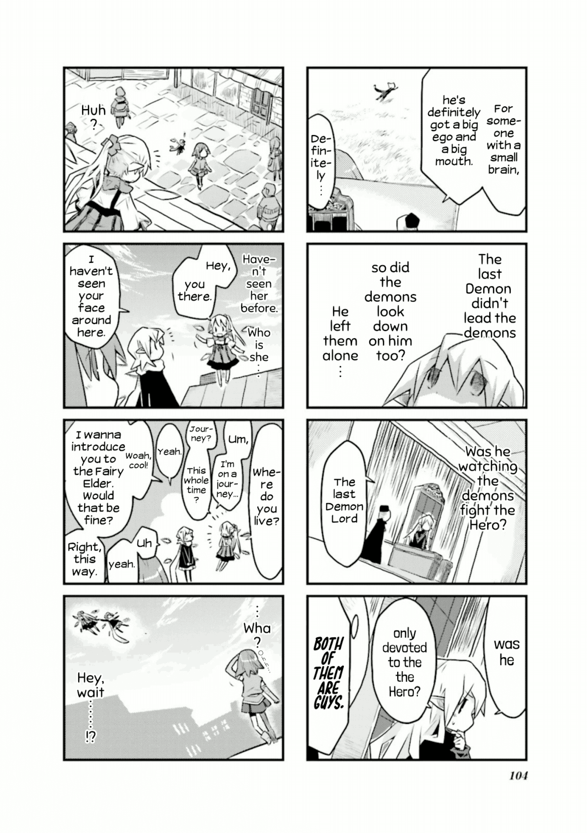 Sekai Maou Chapter 38 page 8 - Chapter 38: He Didn't Have Any Friends, Did He?
