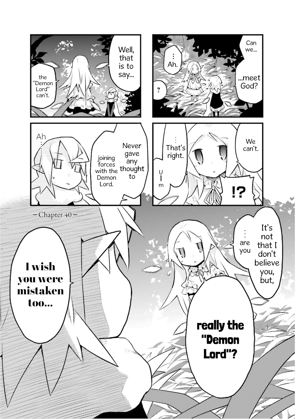 Sekai Maou Chapter 40 page 1 - Chapter 40: Is There a Way to Meet God?