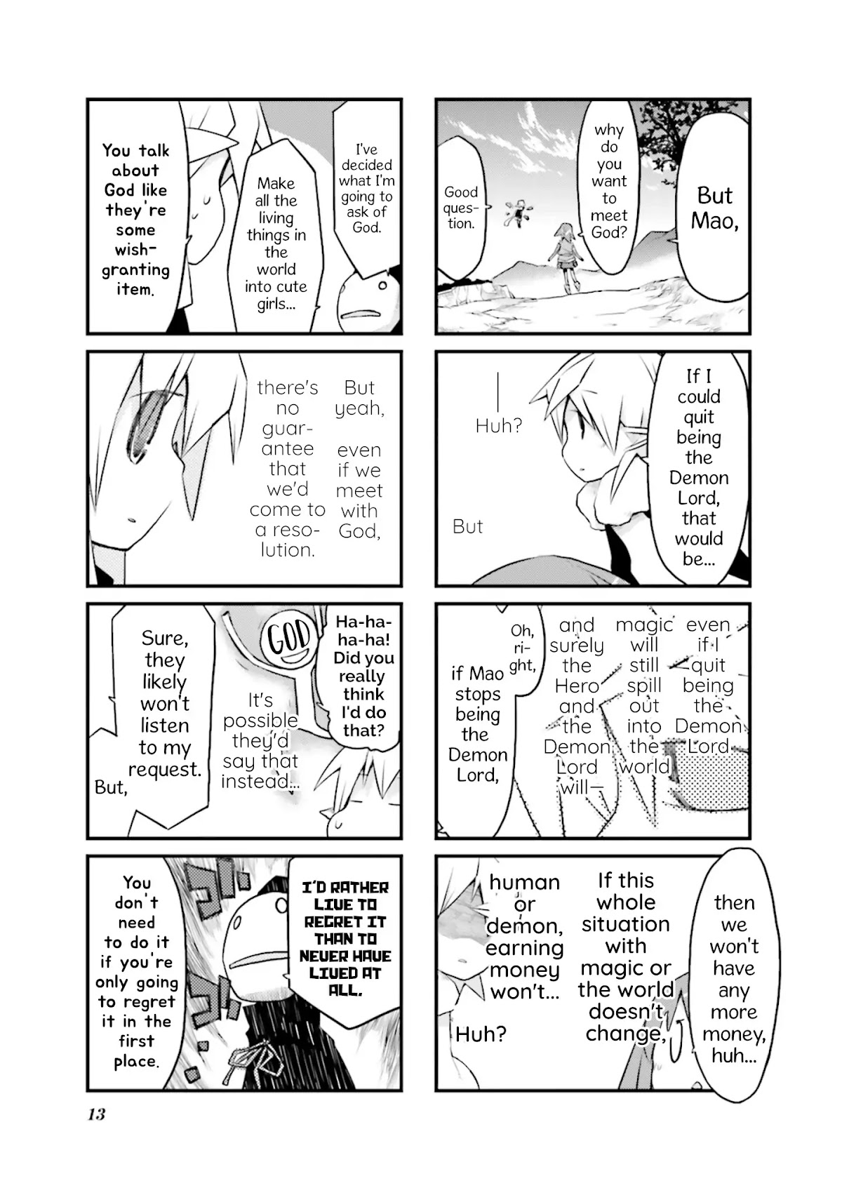 Sekai Maou Chapter 40 page 5 - Chapter 40: Is There a Way to Meet God?
