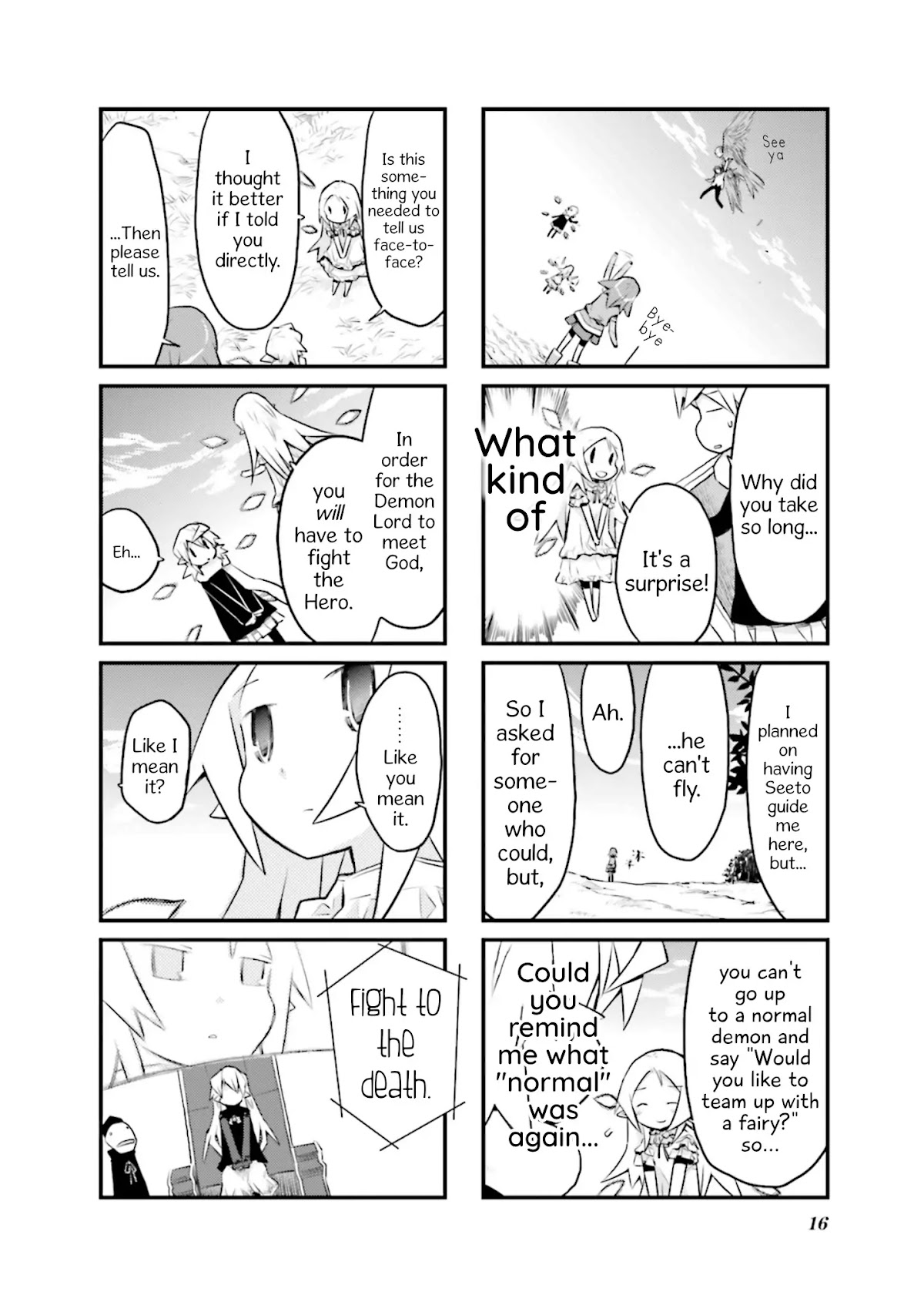 Sekai Maou Chapter 40 page 8 - Chapter 40: Is There a Way to Meet God?