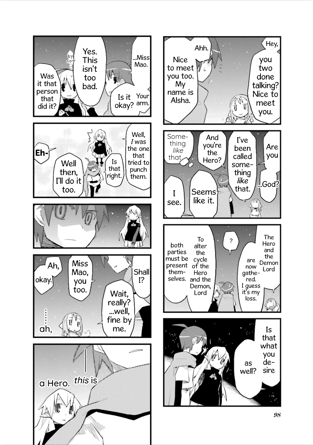 Sekai Maou Chapter 49 page 10 - Chapter 49: Reunion Part II