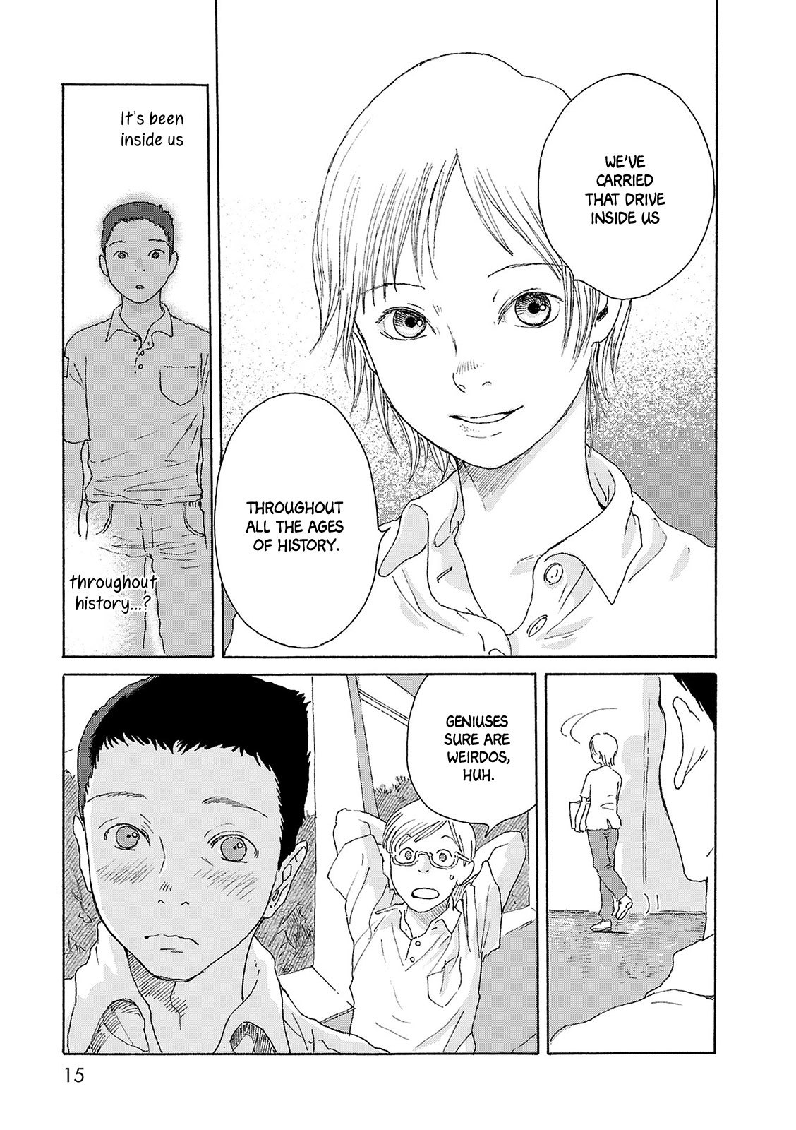 Sekai no Aikotoba wa Mizu Chapter 2 page 6 - Chapter 2: We're Still on Our Way