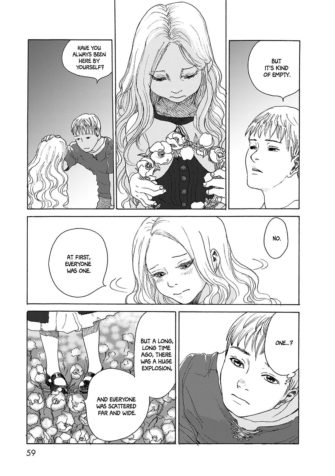 Sekai no Aikotoba wa Mizu Chapter 4 page 8 - Chapter 4: Such Sorrowful Stars