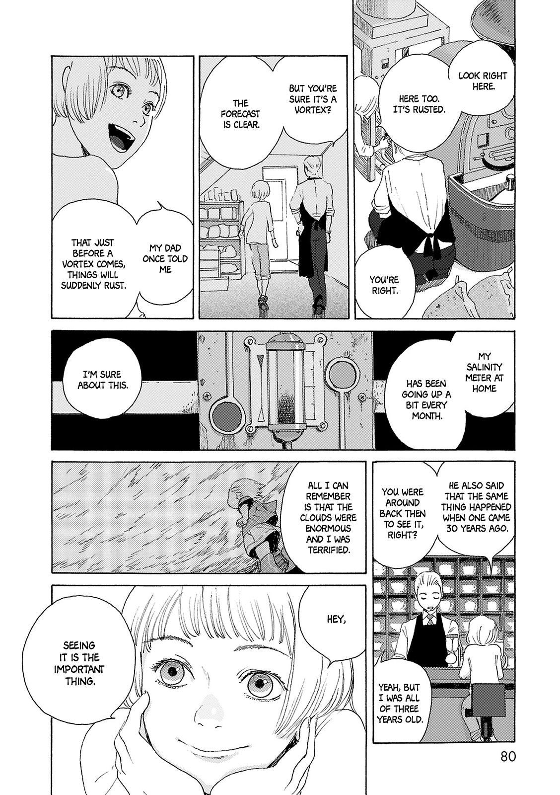 Sekai no Aikotoba wa Mizu Chapter 5 page 9 - Chapter 5: Salt Damage Season