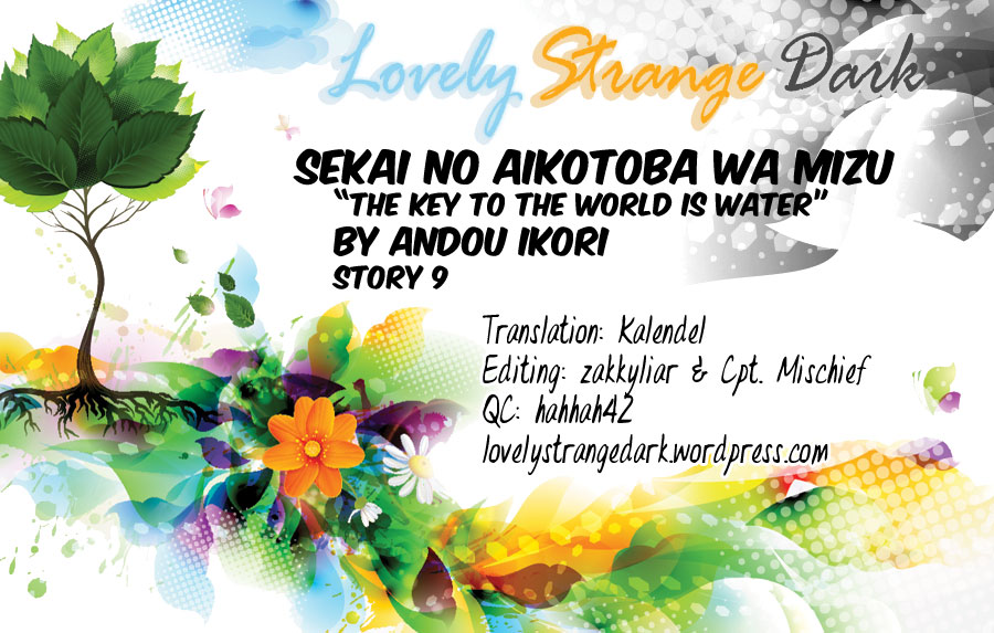Sekai no Aikotoba wa Mizu Chapter 9 page 1 - Chapter 9: Season・Time・Water [END]