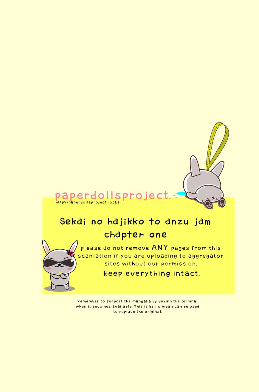 Sekai no Hashikko to Anzu Jam Chapter 1 page 3 - Chapter 1 : Room 304