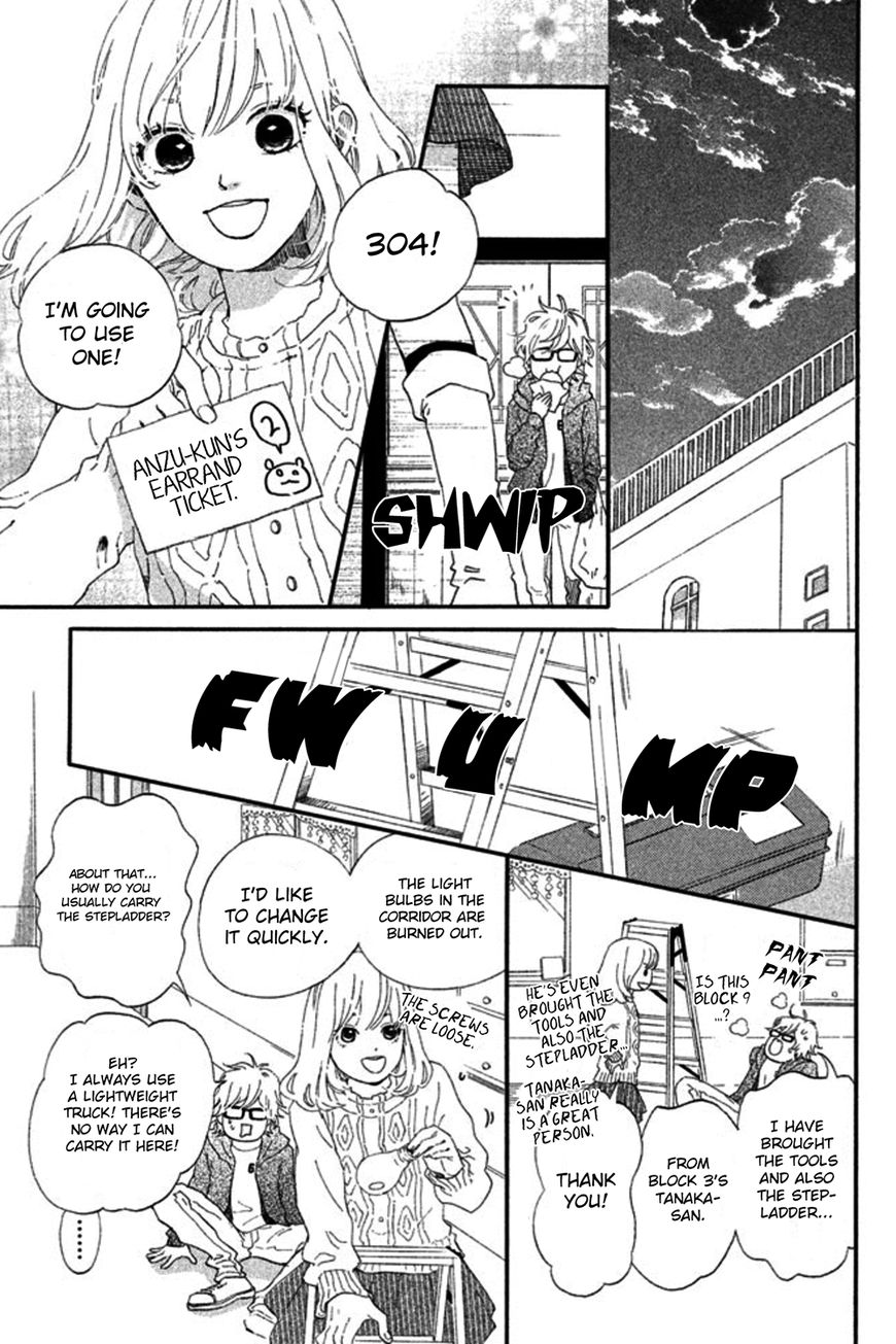 Sekai no Hashikko to Anzu Jam Chapter 2 page 14 - Chapter 2 : The incidental moon
