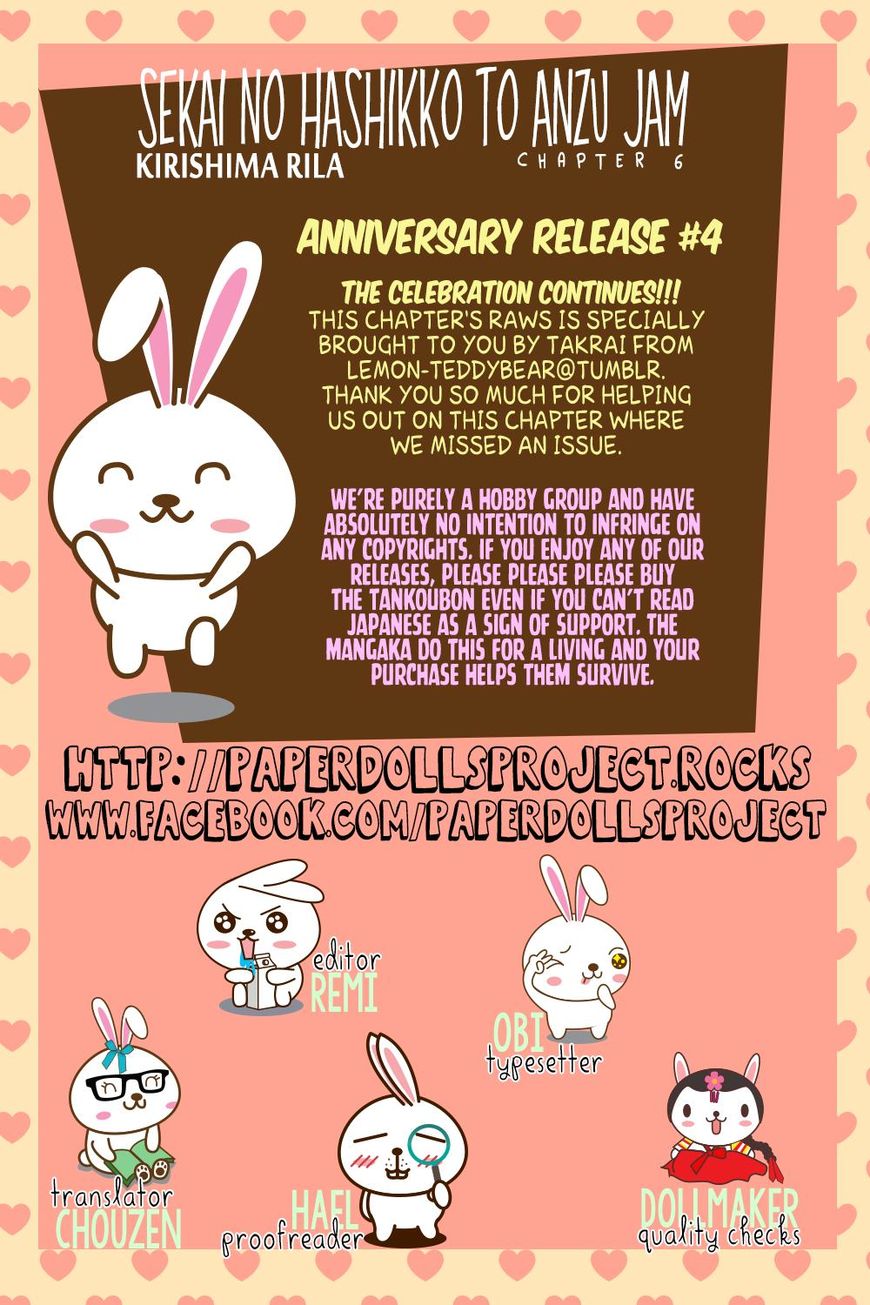 Sekai no Hashikko to Anzu Jam Chapter 6 page 2 - Chapter 6 : Reunion