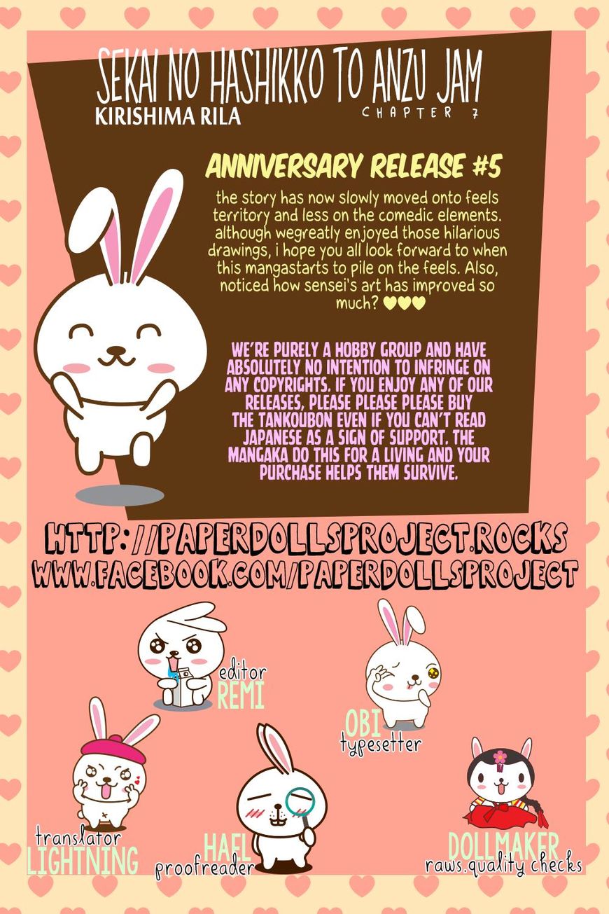 Sekai no Hashikko to Anzu Jam Chapter 7 page 2 - Chapter 7 : Chocolate Fever