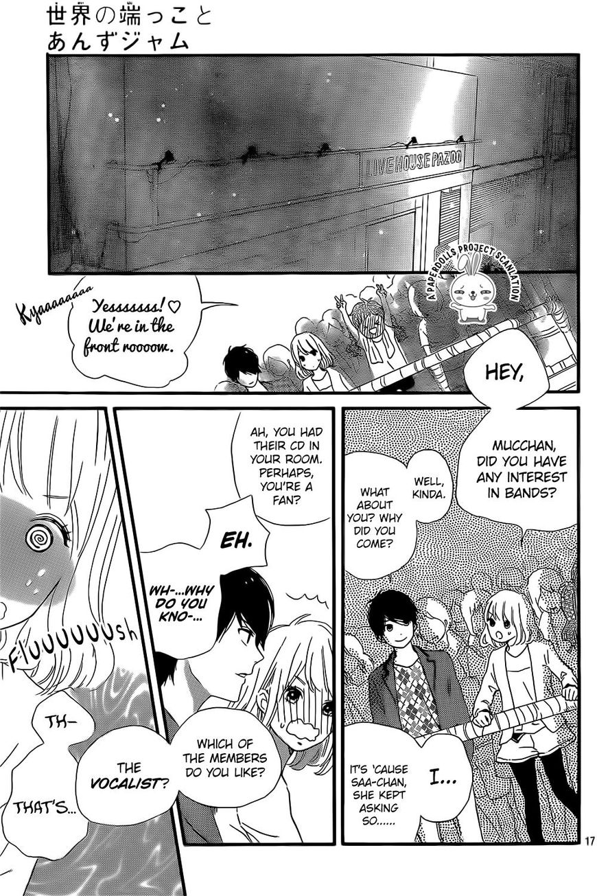 Sekai no Hashikko to Anzu Jam Chapter 7 page 20 - Chapter 7 : Chocolate Fever