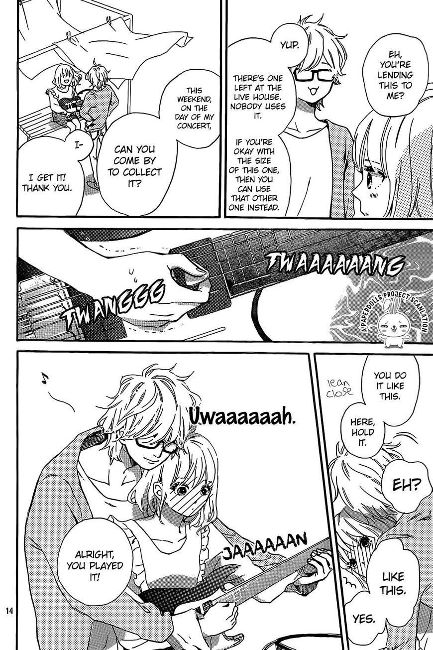 Sekai no Hashikko to Anzu Jam Chapter 8 page 17 - Chapter 8 : Blue Sky Guitar