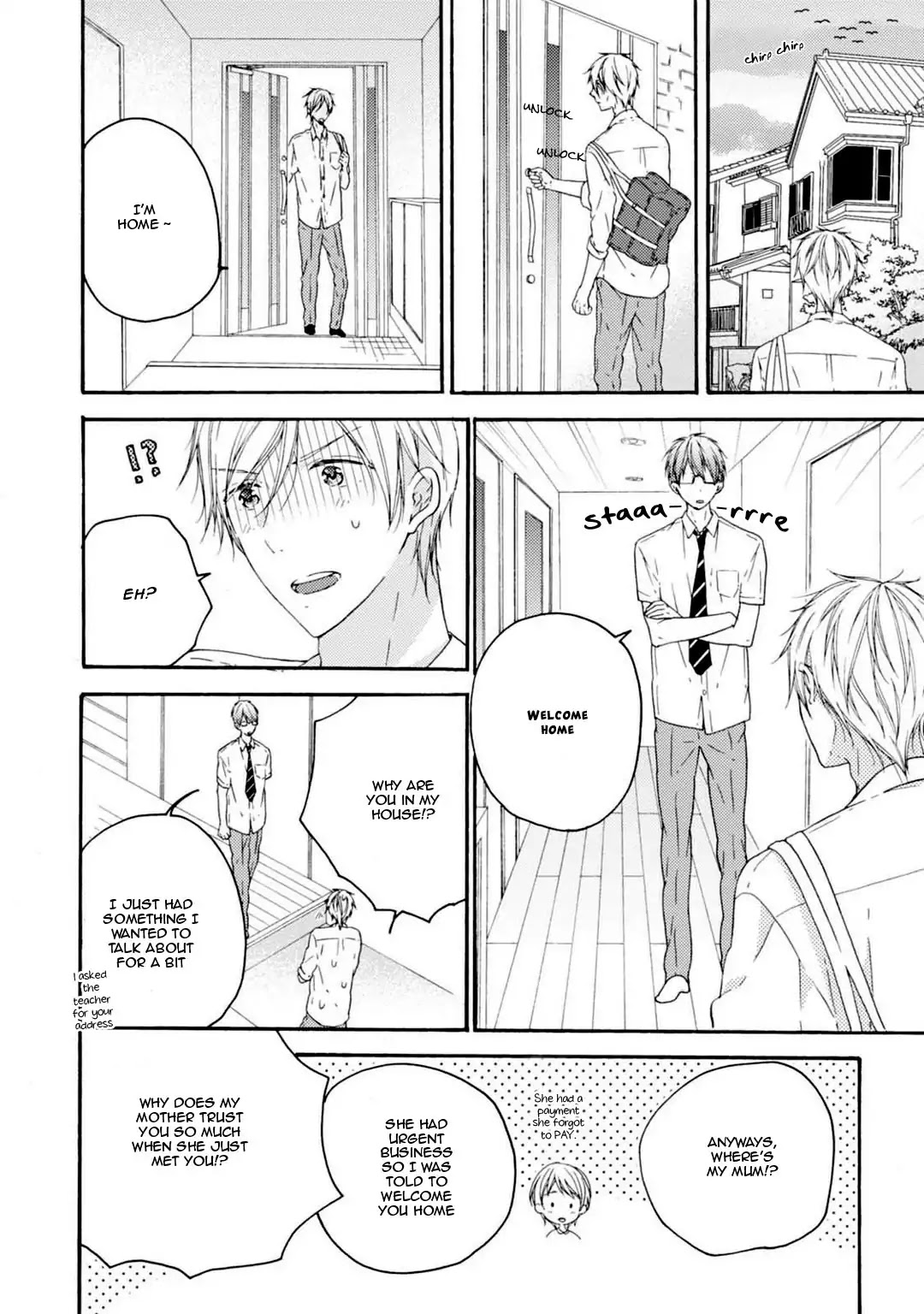 Sekai no Oto ga Shinai Chapter 3 page 12 - Chapter 3