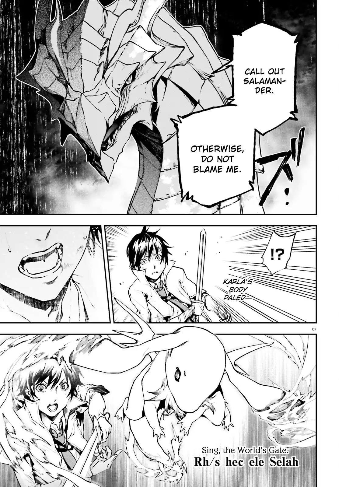 Sekai no Owari no Sekairoku Chapter 22 page 8 - Chapter 22