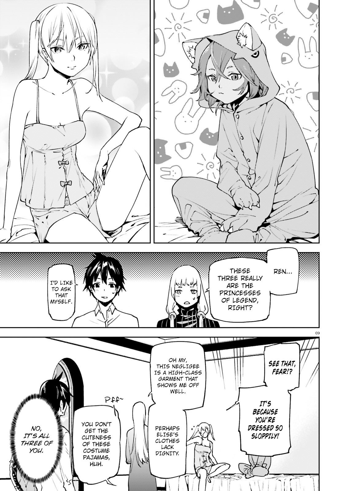 Sekai no Owari no Sekairoku Chapter 34.1 page 9 - Chapter 34.1