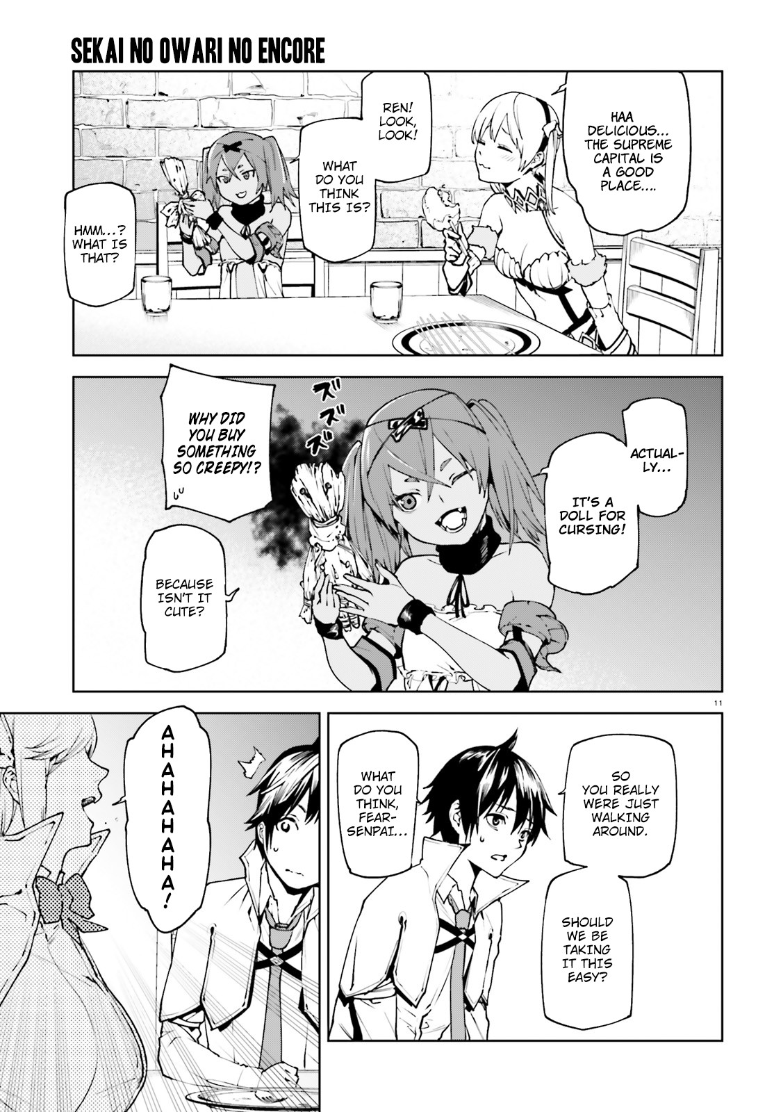Sekai no Owari no Sekairoku Chapter 35 page 11 - Chapter 35