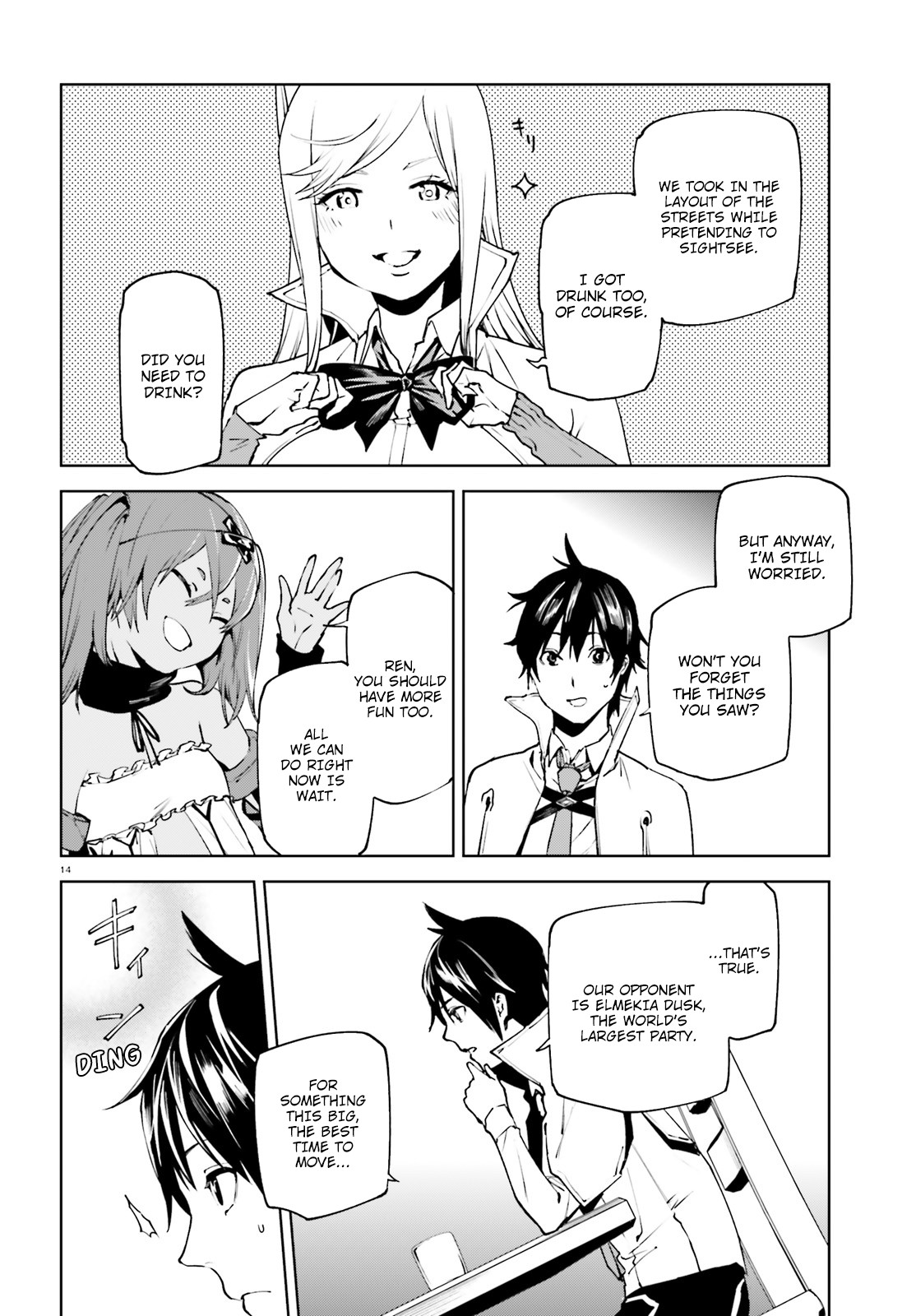 Sekai no Owari no Sekairoku Chapter 35 page 14 - Chapter 35