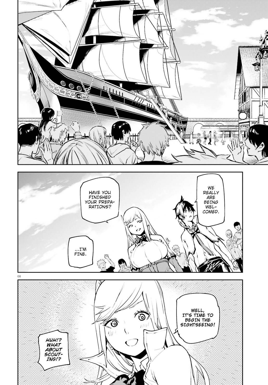 Sekai no Owari no Sekairoku Chapter 35 page 8 - Chapter 35