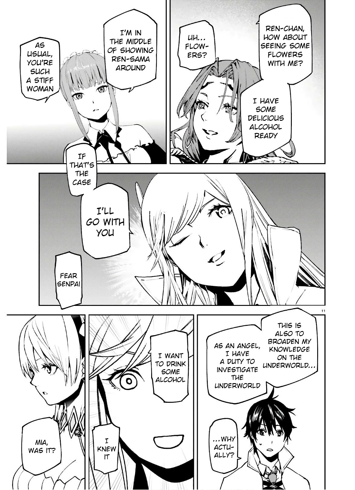 Sekai no Owari no Sekairoku Chapter 47 page 11 - Chapter 47
