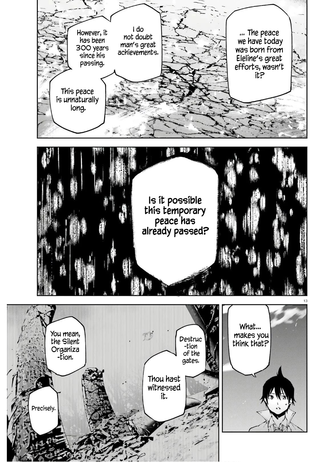 Sekai no Owari no Sekairoku Chapter 49 page 14 - Chapter 49