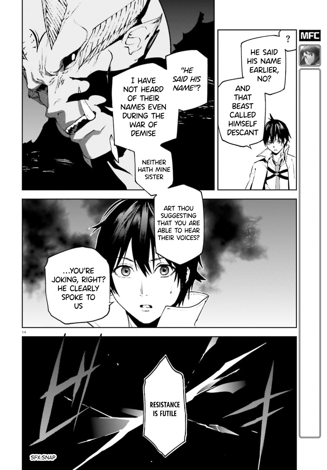 Sekai no Owari no Sekairoku Chapter 52 page 14 - Chapter 52