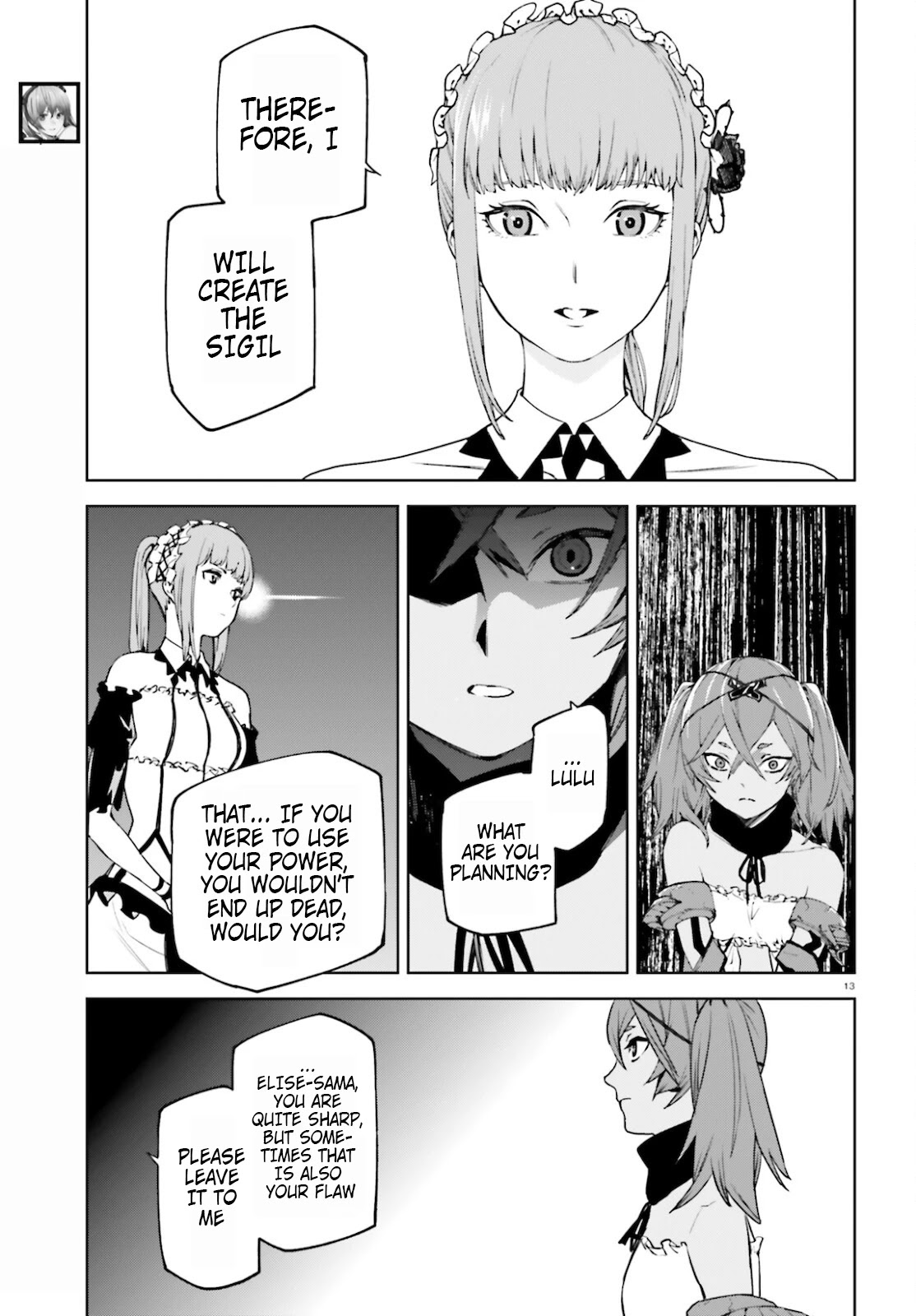 Sekai no Owari no Sekairoku Chapter 59 page 12 - Chapter 59