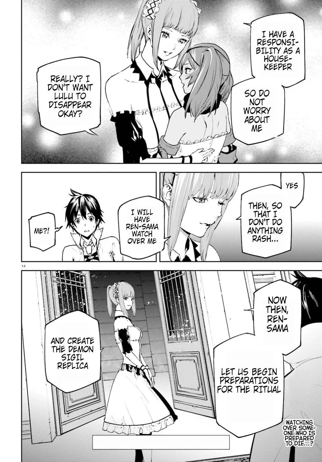 Sekai no Owari no Sekairoku Chapter 59 page 13 - Chapter 59