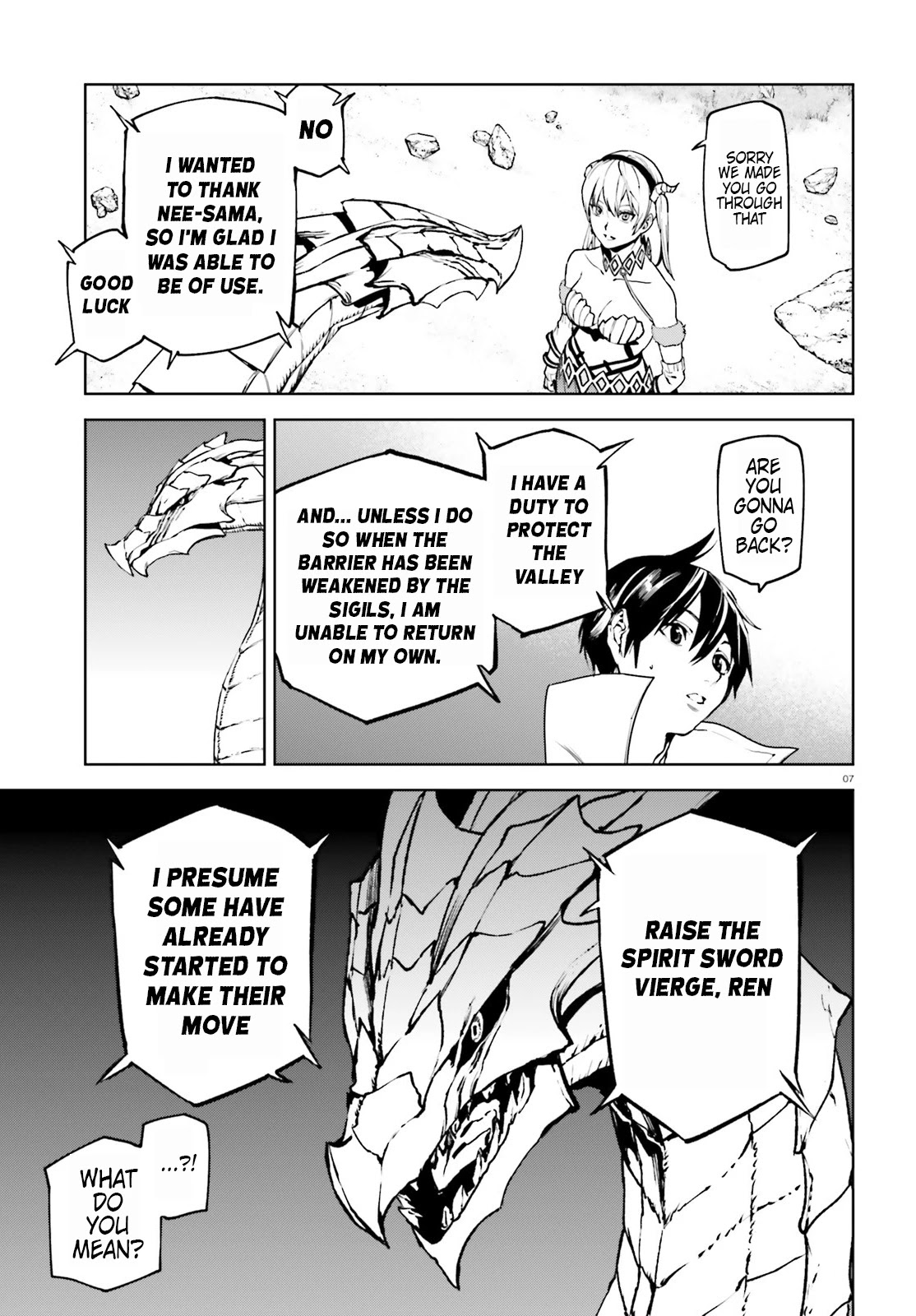 Sekai no Owari no Sekairoku Chapter 61 page 7 - Chapter 61