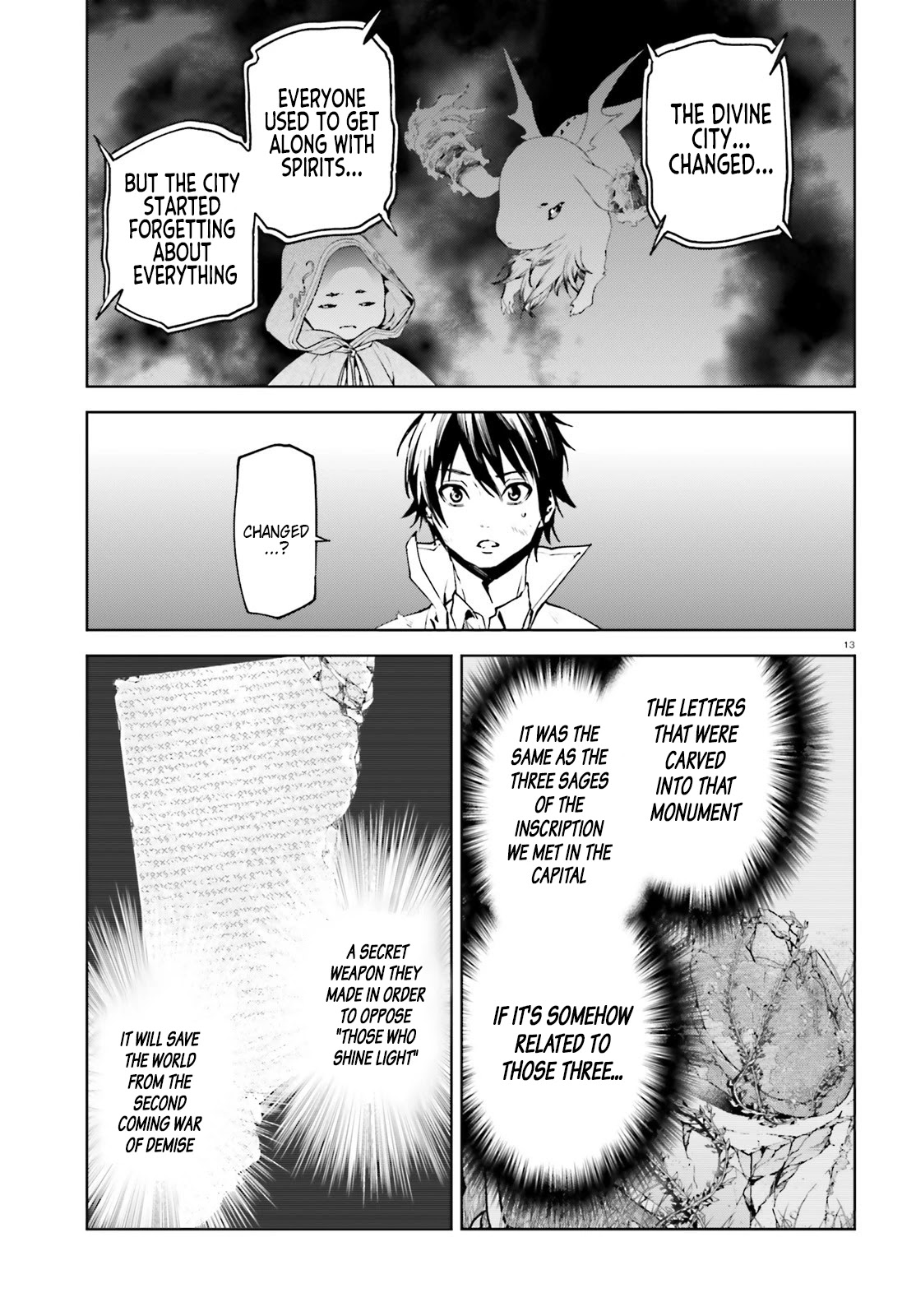 Sekai no Owari no Sekairoku Chapter 64 page 13 - Chapter 64