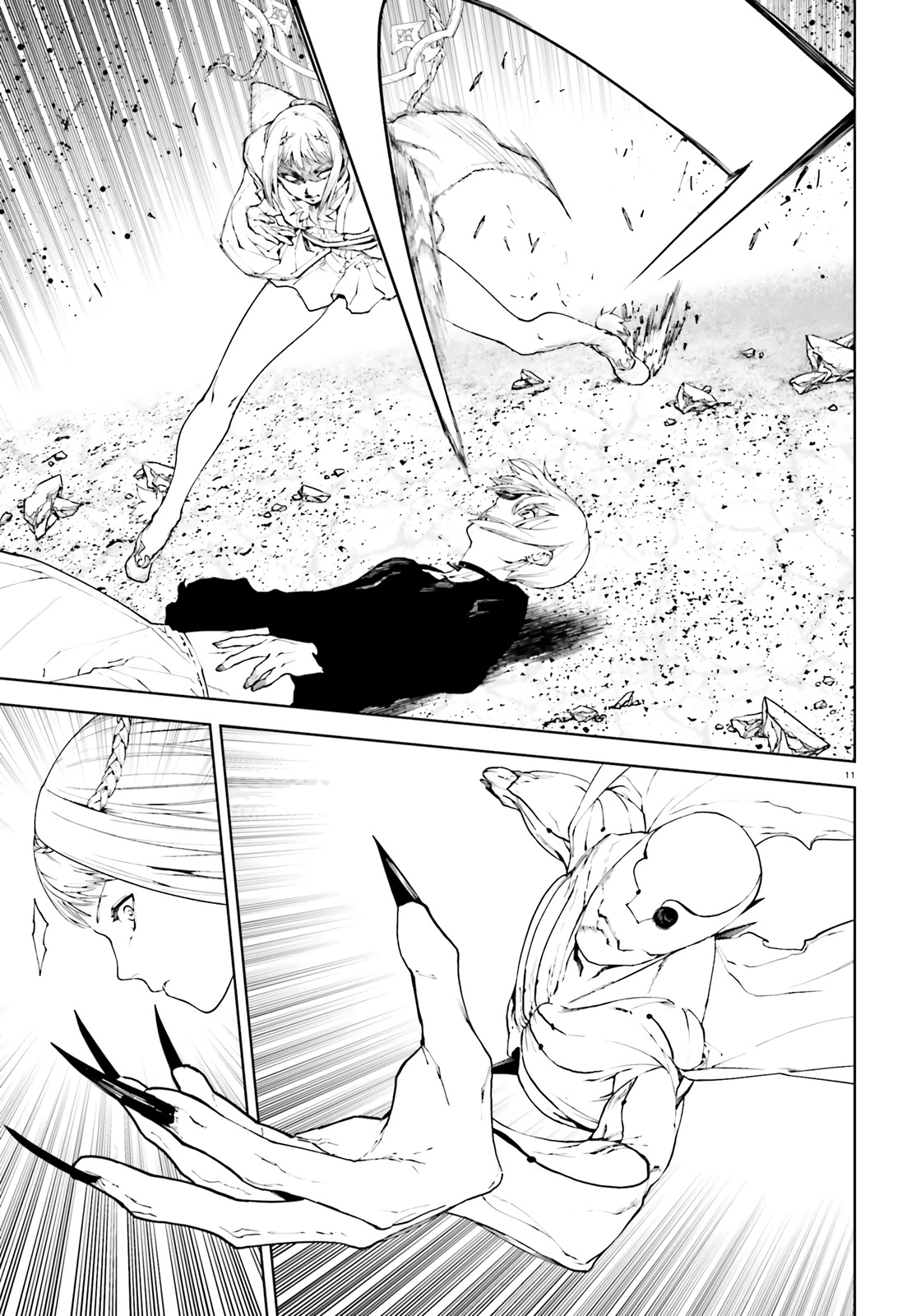 Sekai no Owari no Sekairoku Chapter 68 page 11 - Chapter 68: Water Dragon