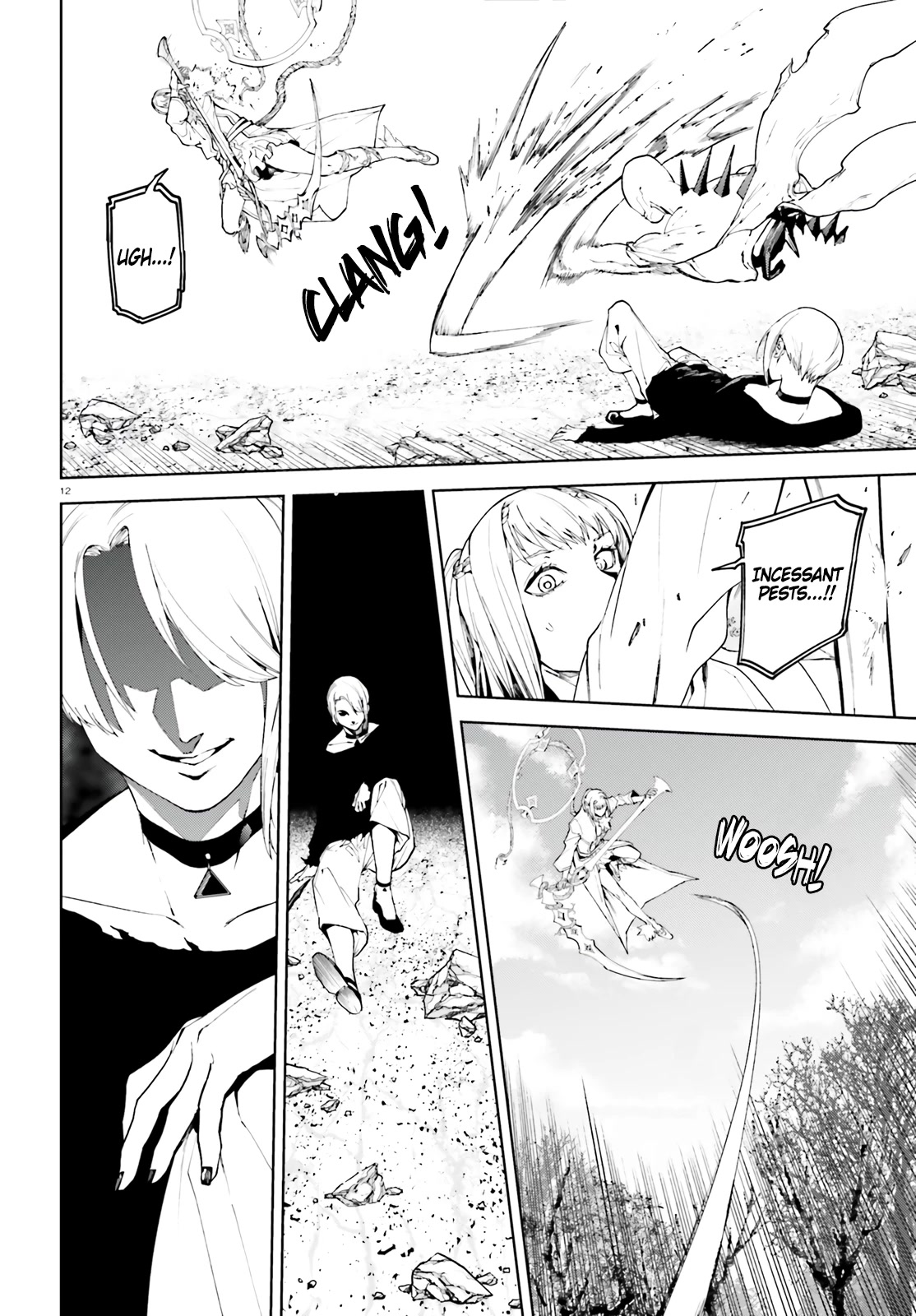 Sekai no Owari no Sekairoku Chapter 68 page 12 - Chapter 68: Water Dragon