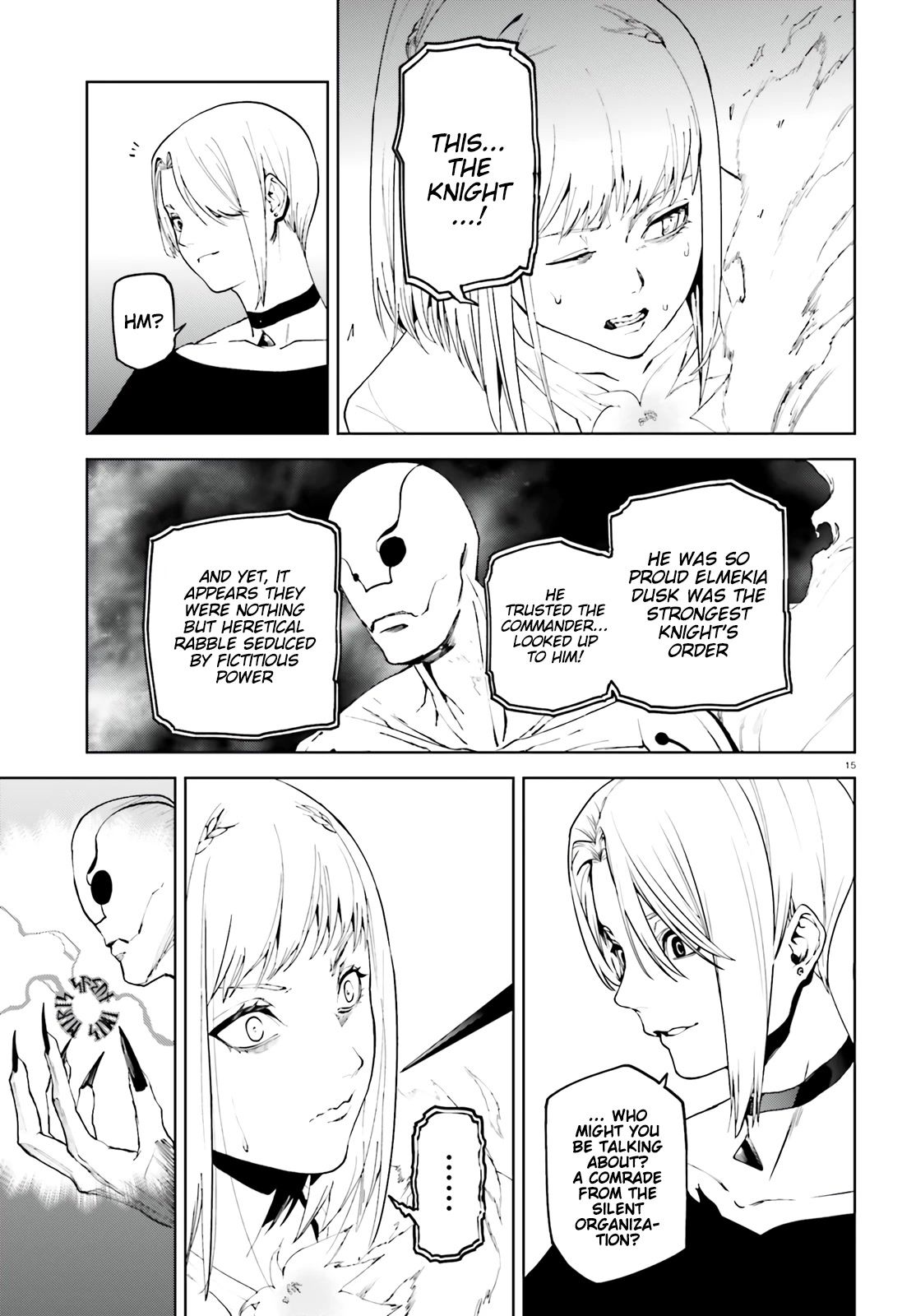 Sekai no Owari no Sekairoku Chapter 68 page 15 - Chapter 68: Water Dragon