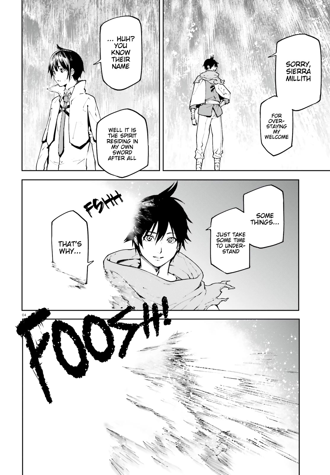 Sekai no Owari no Sekairoku Chapter 68 page 4 - Chapter 68: Water Dragon