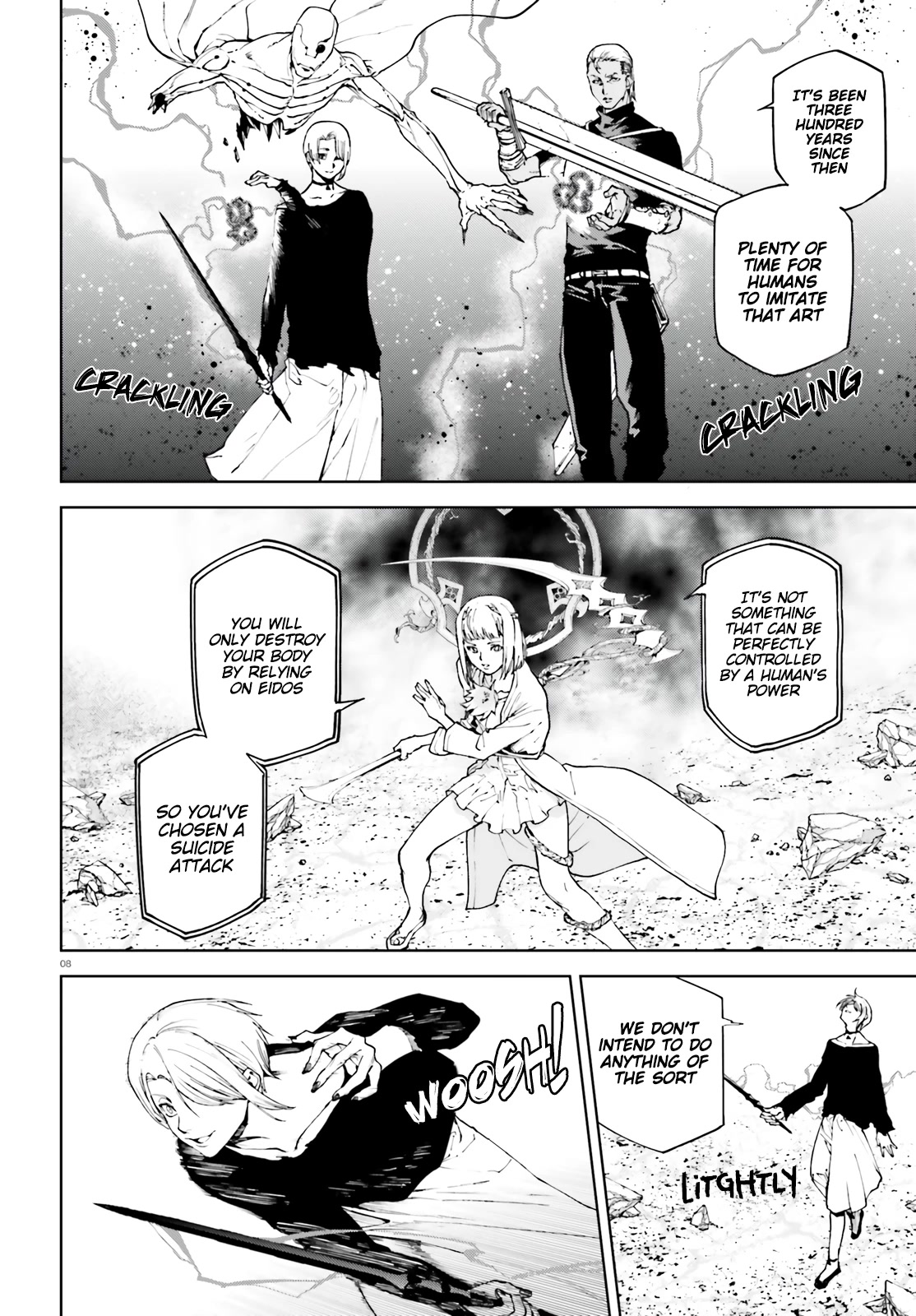 Sekai no Owari no Sekairoku Chapter 68 page 8 - Chapter 68: Water Dragon